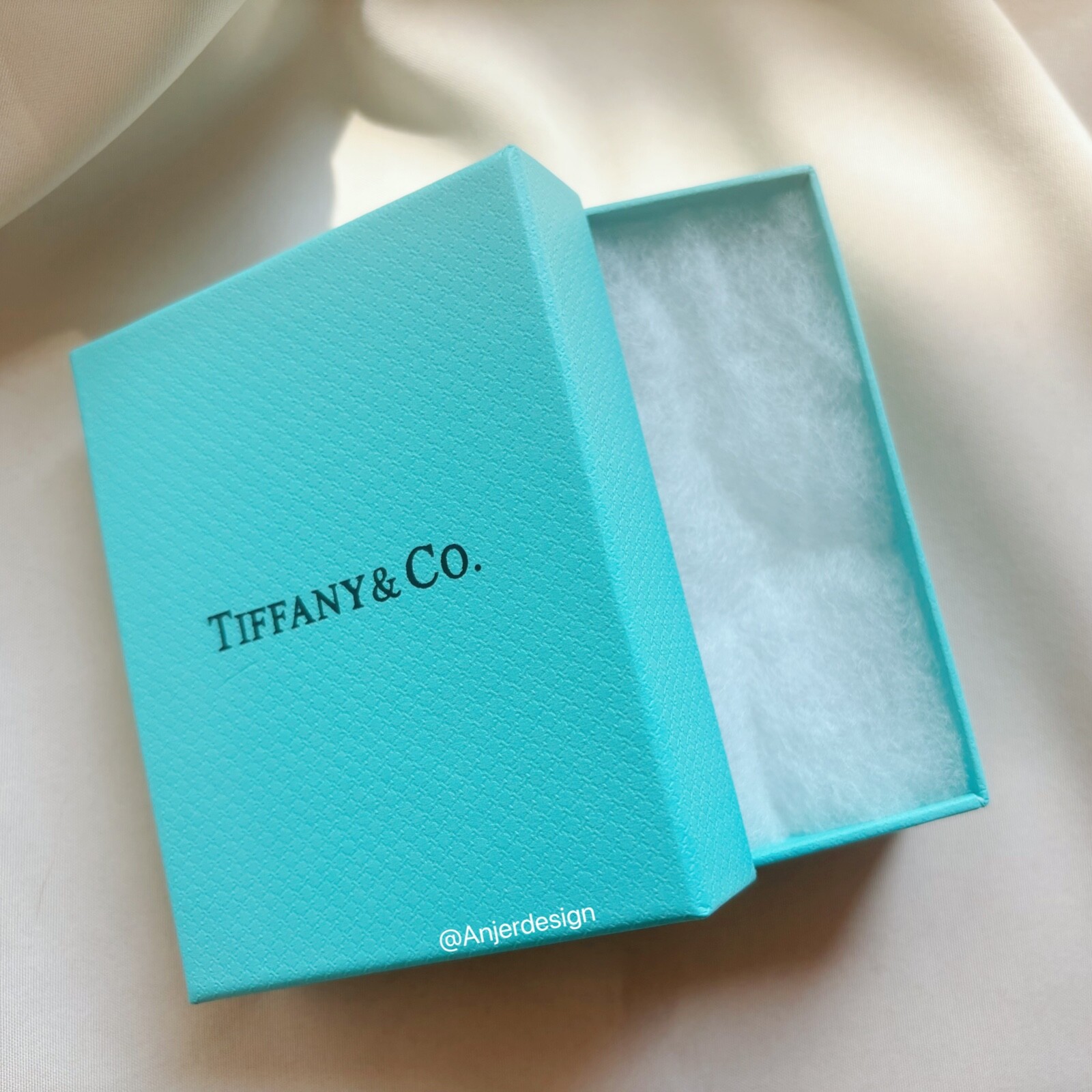 Tiffany & Co. Packaging Blue Gift Box & Pouch 2PC Set- New!!