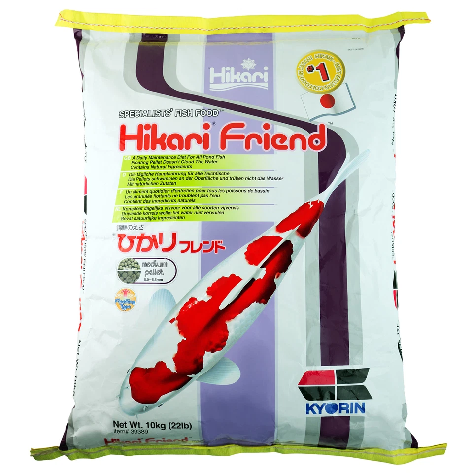 10 kg Hikari Friend Japanisches Koifutter Pellet-Größe Medium