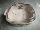 Vtg Corning Ware Spice of Life A-1-B L'Echalote Corelle 1 Qt Casserole W/Lid