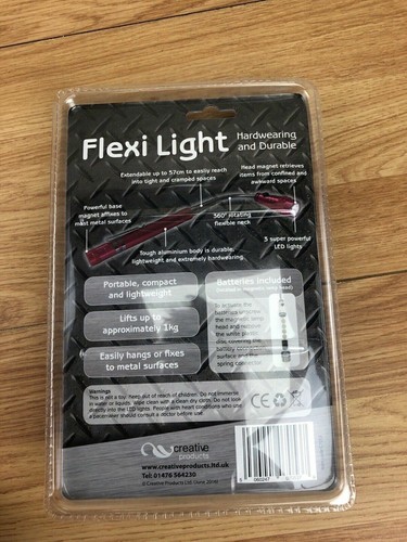 Creative Home Flex Light Extendable Trch 360 Flex Head Magnetic Head And Base - 第 4/4 張圖片