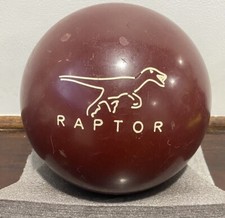 Vintage Rare Brunswick Reactive Raptor Bowling Ball 10lb