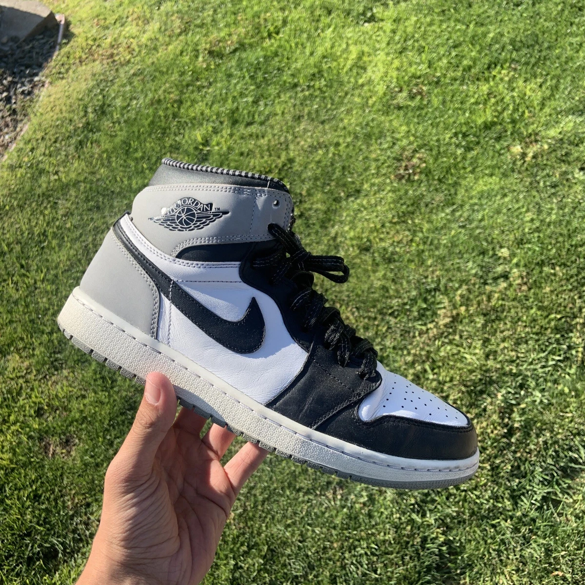 jordan 1 barons on feet