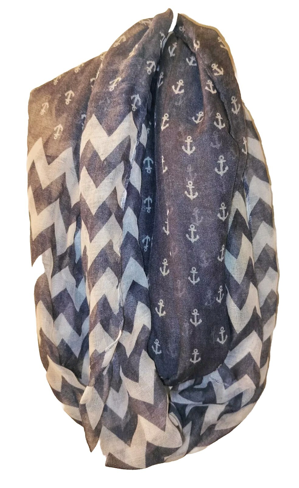 Loop Hoop Long Infinity Scarf Lightweight