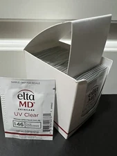 Elta MD UV Clear Untinted 0.07 oz x 40 packets 2.8 Oz total exp 06/2026