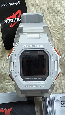 Casio GDB500S-8 G-SHOCK GD-B500 SERIES Light Gray Solar Bluetooth Step Counter