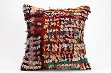 Kilim Pillow Cover, 20x20 in, Decorative Sofa Cushion, Handmade Boho Pillow