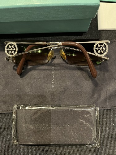 TIFFANY & CO NUOVI OCCHIALI DA SOLE DIAMANTI UNISEX MADE IN ITALY OCCHIALI TUTTI AUTENTICI - Foto 4 di 12