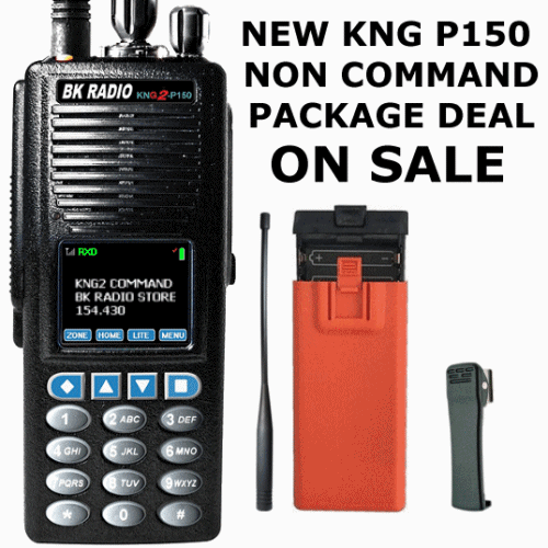 NIB BK Radio KNG2P150 Digital PACKAGE DEAL eBay