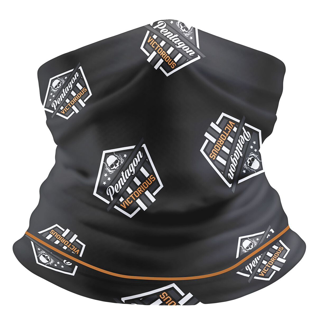 Pentagon Scaldacollo Skiron Victorious Uomo Sciarpa Snood Caldo Nero