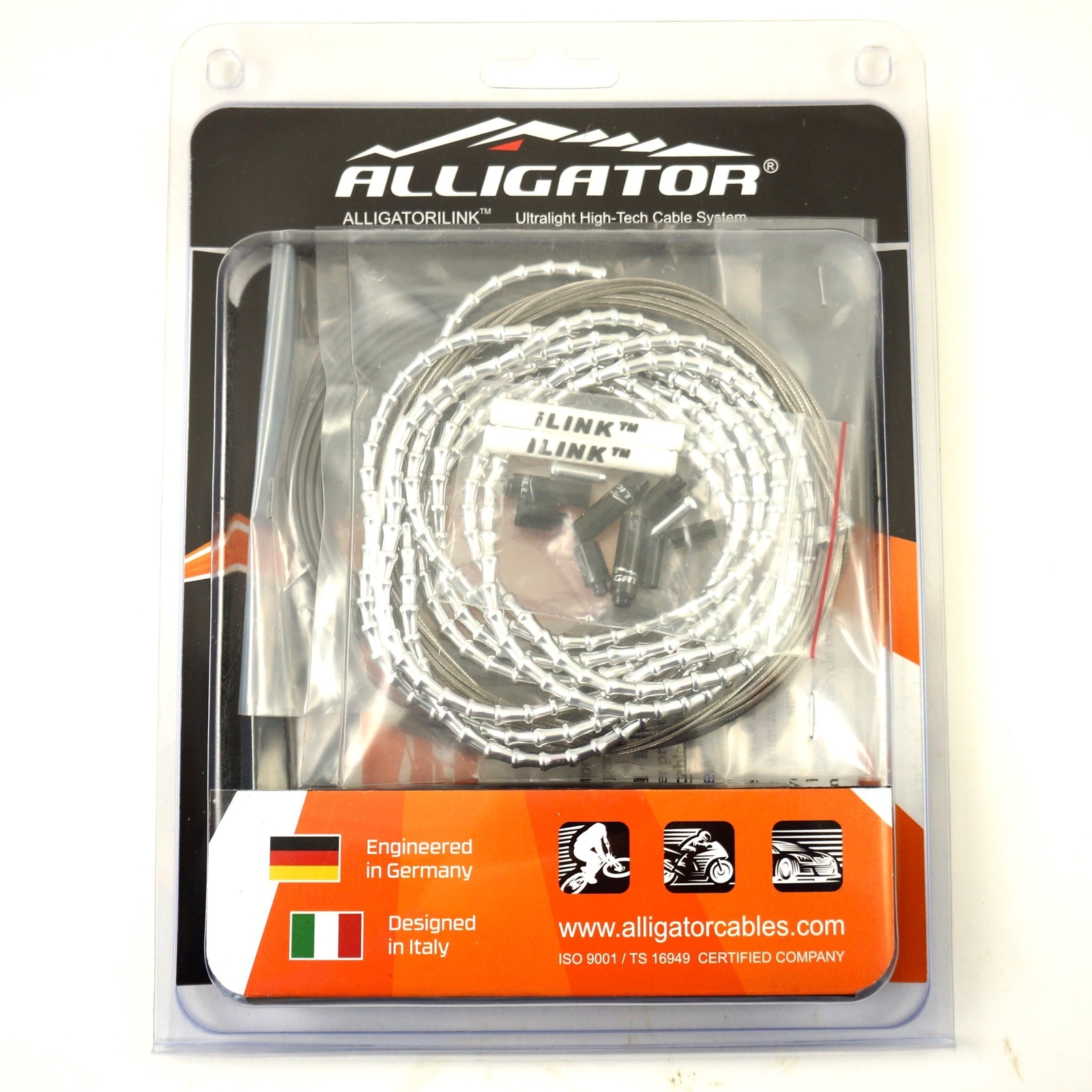 7 Color Mini Alligator I-Link 4MM Bike Shift Cable Housing Set Fit Shimano Sram