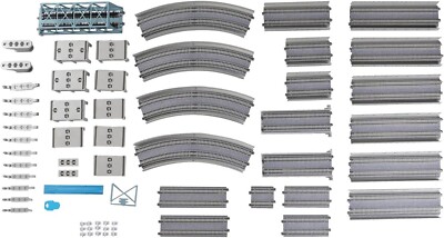 KATO 20-871 N gauge V12 double-track line crossing setmodel