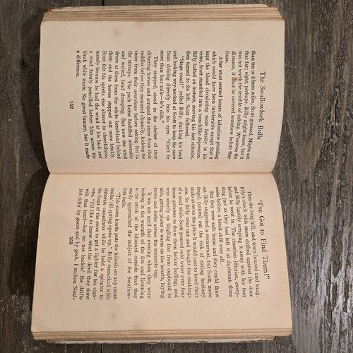B M BOWER / The Swallowfork Bulls 1929 - Vintage Hardcover Book - Picture 5 of 9