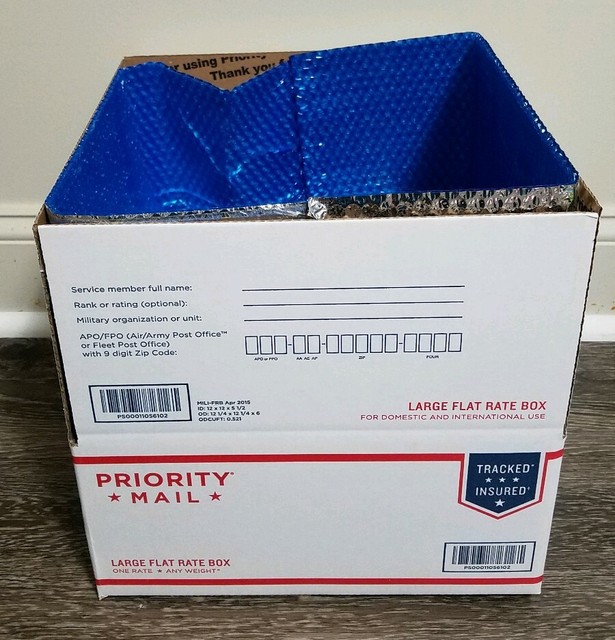 USPS Large Insulated Mailer Tote Ship Cold Items 5ct (fits in12x12x5.5