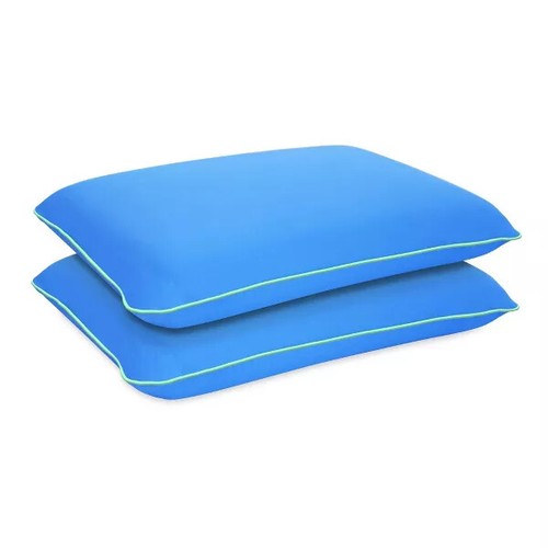 (PACK OF 1) Imaginarium Memory Foam Fun Pillow Standard/Queen, Blue - Picture 2 of 3
