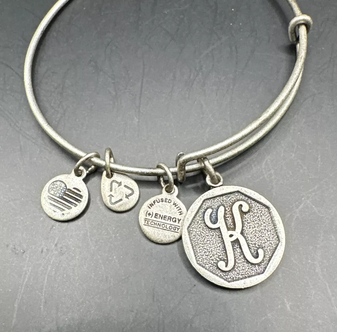 Alex and ani initial k bracelet sale