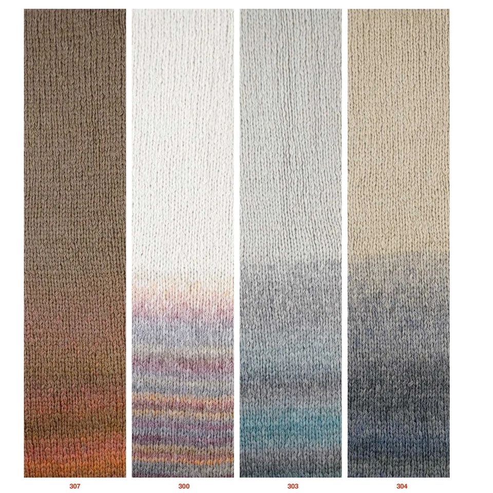 MELODY COLOR KATIA Wolle Farbverlauf 307 Gradient Merinowolle Strickwolle Merino - Bild 3 von 4