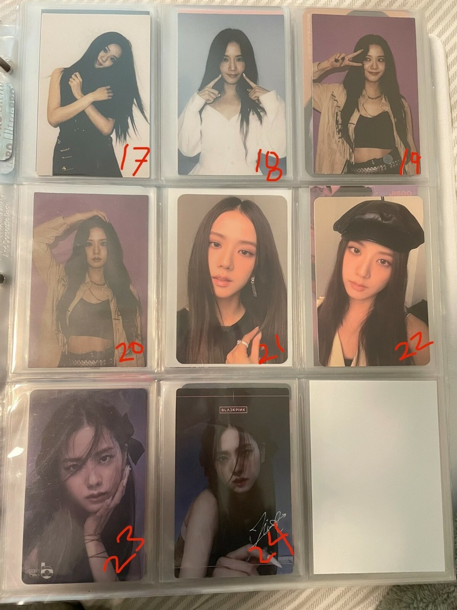 BLACKPINK JISOO CD player トレカ BLACKPINK Lisa Jennie Rose Jisoo Official Born Pink CD
