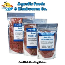 Goldfish Flakes for ALL Aquarium Goldfish, Koi and Pond Fish. WL