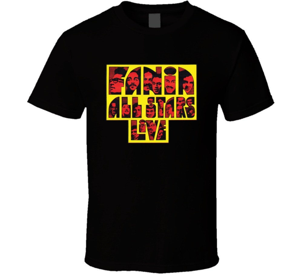 Fania All Stars Live Latin Salsa Music Band Retro Classic Vintage
