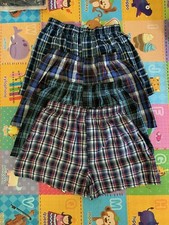 6 Pack Men Boxers Shorts Trunks Underwear Plaid Checks Woven Boxer Medium