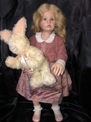2003 Gotz Dolls By artist Hildegard Gunzel 28” Doll “VICTORIA” LE