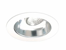 Elco EL977C Modern Clear with White Medium Base 4" Reflector Mini Recessed