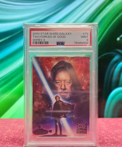 2009 Topps Star Wars Galaxy 4 "TWO FORCES OF GOOD" Base Set Card #79 - Picture 3 of 6