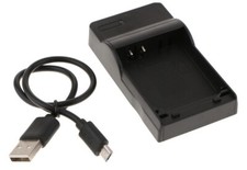 USB Battery Charger for Olympus BLS-1 BLS-5 BLS-50 PS-BLS1 PS-BLS5 PS-BLS50 E-P1