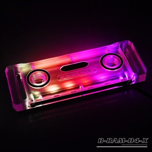 Bykski RAM Water Cooling Block for Dual Channel 2pcs RAM or 4 Channel 4pcs - 第 10/16 張圖片