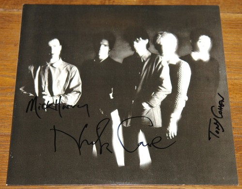 THE BIRTHDAY PARTY NICK CAVE HAND SIGNED OZ MISSING LINK LP SLEEVE UACC DEALER - Picture 2 of 11