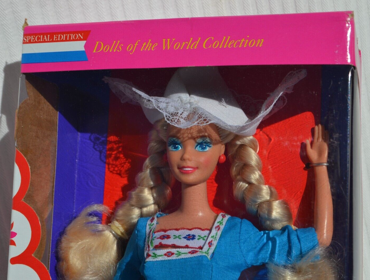 Dutch Barbie Dolls of the World Holland DOTW Mattel 1993 New in