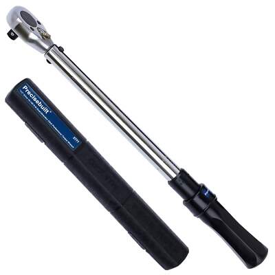 Precisebuilt 1/2'' Drive 15-150 ft-lb (Nm) Dual-Direction Click Pro Torque Wrench