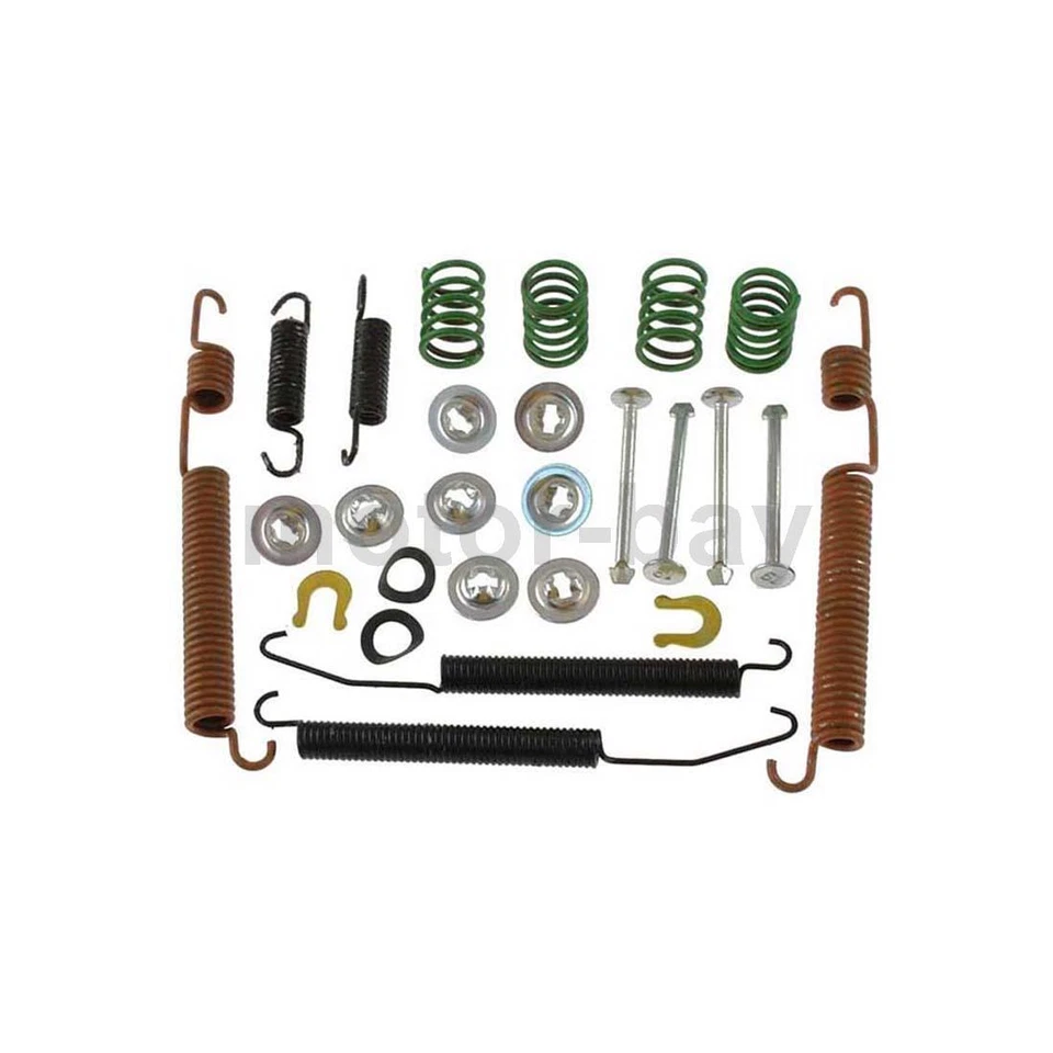 Kit de zapatas de freno trasero y herrajes Chrysler Sebring 2001 2002 2003 2005 Foto 2 de 4