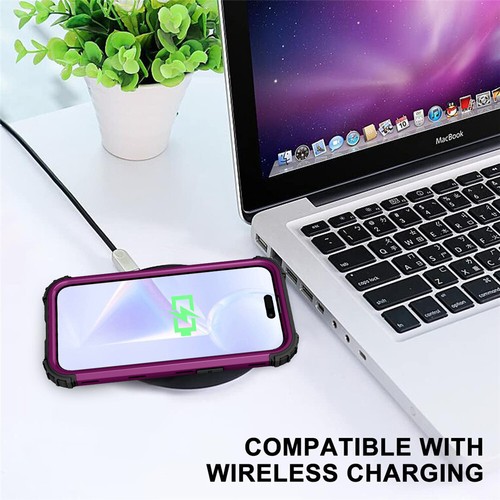 For iPhone 16e 16 15 14 13 12 11 Pro Max XR 8 7 Case Shockproof Heavy Duty Cover - Picture 30 of 58