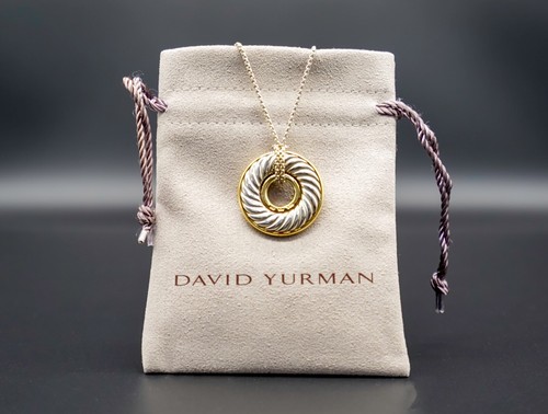 Circle Pendant Necklace 18k 