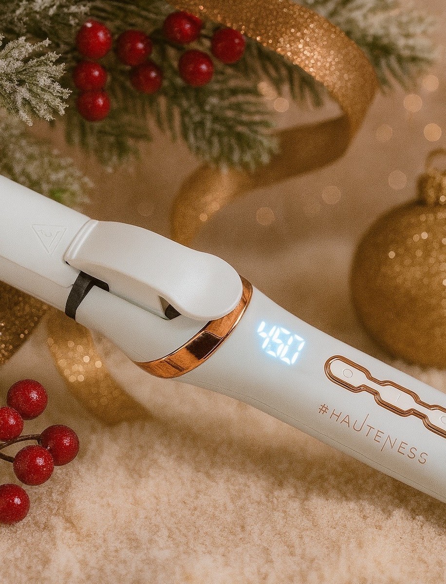 Hauteness 3 in 1 Curler Waver Straightener Digital Pearl  display picture 1