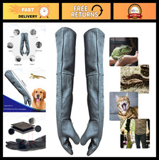 Bite-Proof Animal Handling Gloves 60cm - Grooming  Gardening, Cat/Dog/Bird/Snak