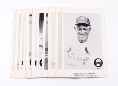1966 Foremost Milk St. Petersburg Cardinals Team Set (20) Sparky Anderson