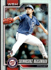 2026 Topps Series 1 Shinnosuke Ogasawara #32 Rainbow Foil RC