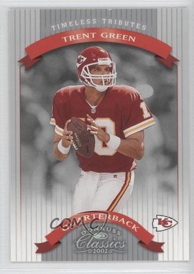 2002 Donruss Classics Timeless Tributes 142/150 Trent Green #69 1s7