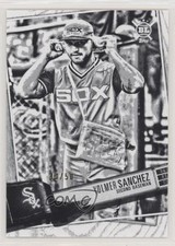 2019 Topps Big League Artist Rendition 43/50 Yolmer Sanchez #114 fm0