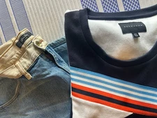 Sean John Cargo Jeans 42x30 Y2K And Sweater 4xl Long Sleeve