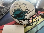 Ricky Williams Signed Miami Dolphins Full Size speed Football Helmet