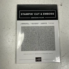 Stampin Up Hammered Metal 3D Embossing Folder 150646
