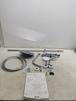 Hansgrohe Crometta S Showerpipe 240 1jet Duschsystem mit Thermostat - Chrom
