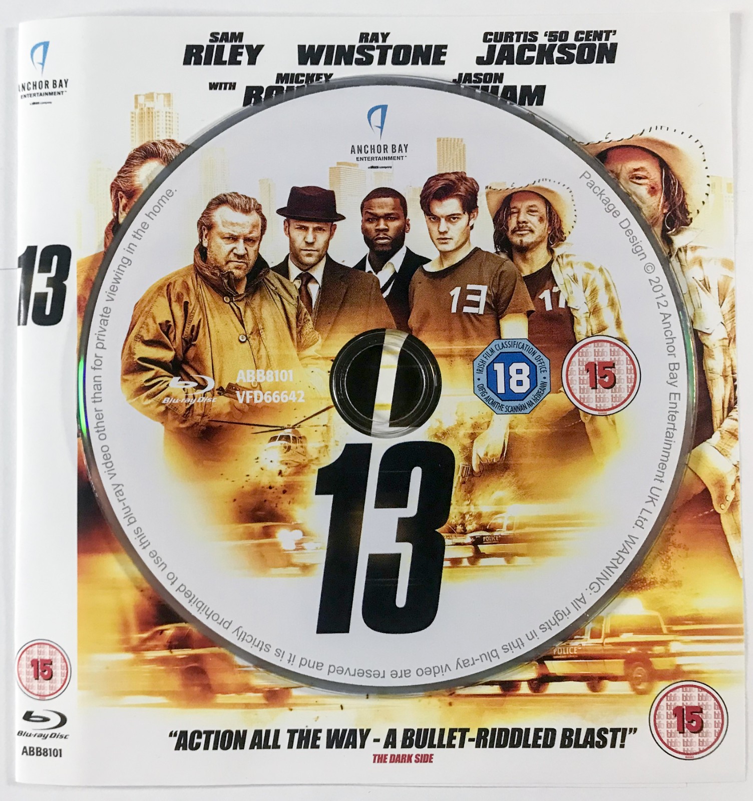 13 (2012) [15] [BlU-RAY disc in A+ condition] FREEPOST *No Case