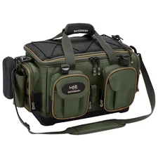 Fishing Tackle Shoulder Bag Water Resistant Lightweight Gear Storage Pack wit...