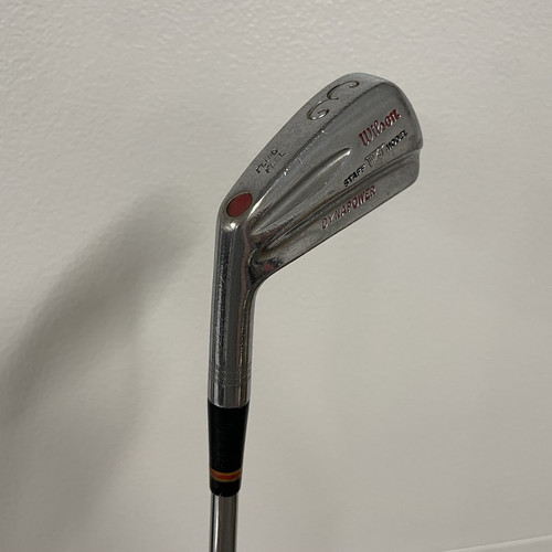 1960s Wilson Staff Dynapower "Bullet Back" 3 Iron Left-Handed LH Made in USA - Picture 5 of 9