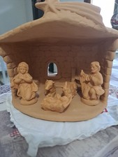 presepe Terracotta Fatto A Mano