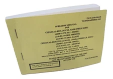M40 GAS MASK OPERATOR'S MANUAL INSTUCTION BOOKLET M40A1 M42A2 TM-3-4240-346-10